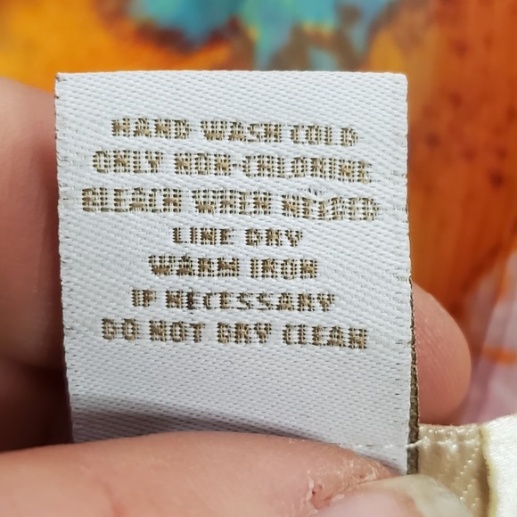 Chicos Womens Multicolor Sheer Beaded Kimono Top Size S/M Artsy Eclectic Flowy - Picture 5 of 9